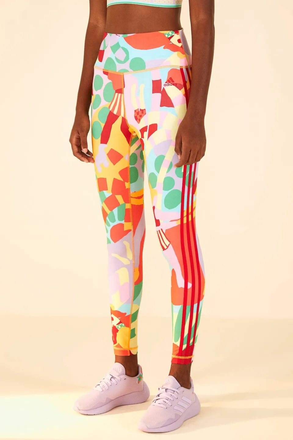 FARM Rio Shorts<Adidas Farm Training Collant Doré