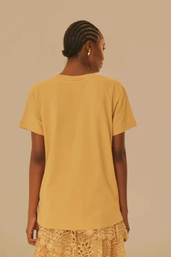 FARM Rio  T-shirts<Amazonie Coracao EO Norte T-shirt ajusté