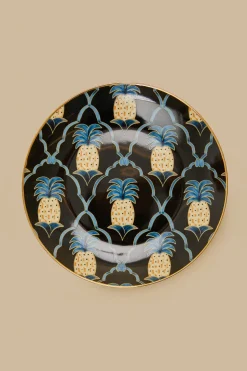 FARM Rio  Cadeaux|Le Bonheur À La Table<Assiette à dessert romantique à l'ananas