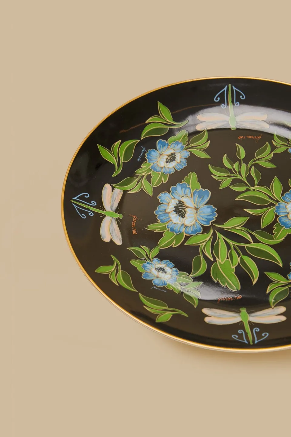 FARM Rio Le Bonheur À La Table|Cadeaux<Assiette à dîner romantique en forme de libellule