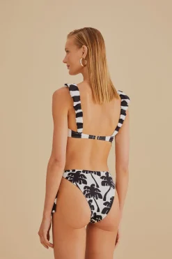 FARM Rio  Bikinis<Bas de bikini réversible en noix de coco