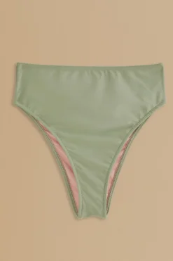 FARM Rio Bikinis<Bas de bikini taille haute vert