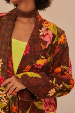 FARM Rio Vestes<Blazer de jardin charmant marron