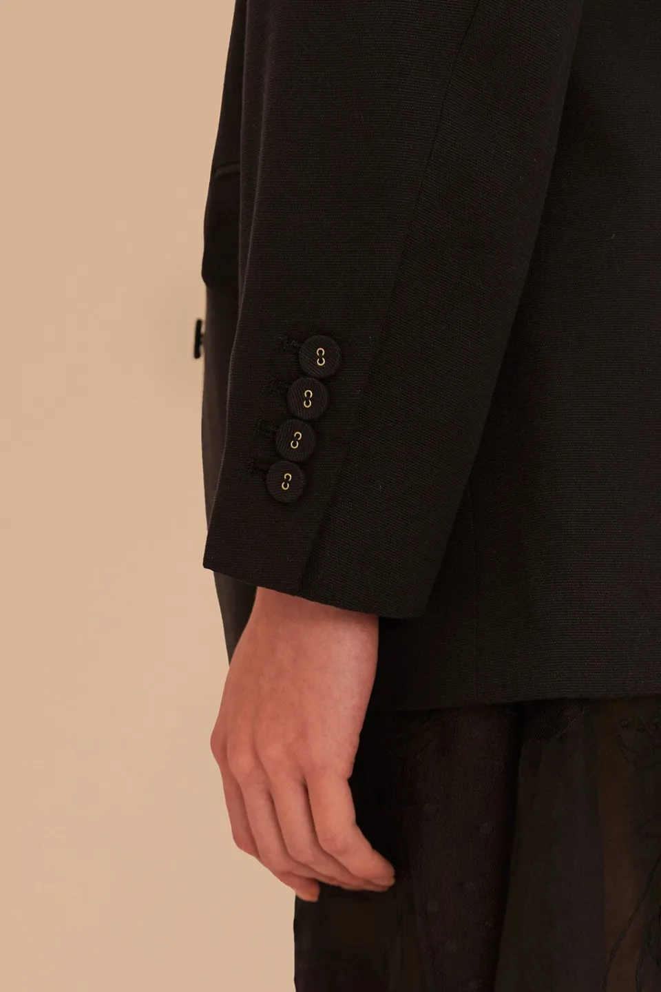 FARM Rio Vestes<Blazer fleuri noir