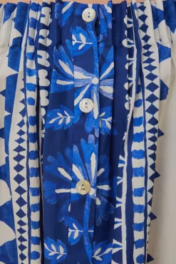 FARM Rio  Chemisiers<Blouse à manches longues à tapisserie Flora blanc cassé