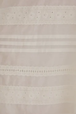 FARM Rio Chemisiers<Blouse blanc cassé à encolure carrée