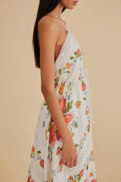 FARM Rio  Des Dissimulations<Cache-maillot en dentelle vitamine banane blanche