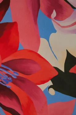 FARM Rio Des Dissimulations<Cache-maillot sans manches à fleurs aquarelle