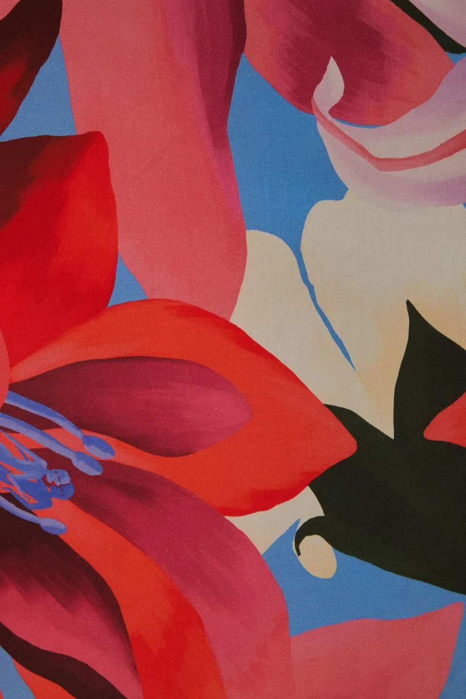 FARM Rio Des Dissimulations<Cache-maillot sans manches à fleurs aquarelle