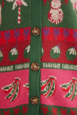 FARM Rio Cadeaux|Gilets<Cardigan Ainika de Noël tropical