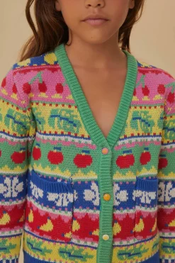 FARM Rio  Gilets<Cardigan en tricot pour enfants Sweet Orchard