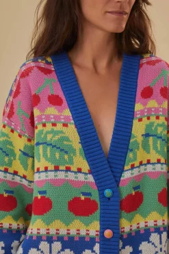 FARM Rio Gilets<Cardigan en tricot Sweet Orchad