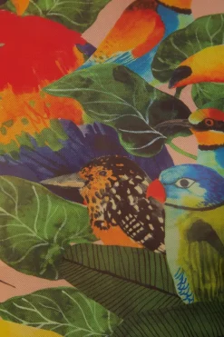 FARM Rio Chemisiers<Chemisier en tulle sable feuilles d'oiseau
