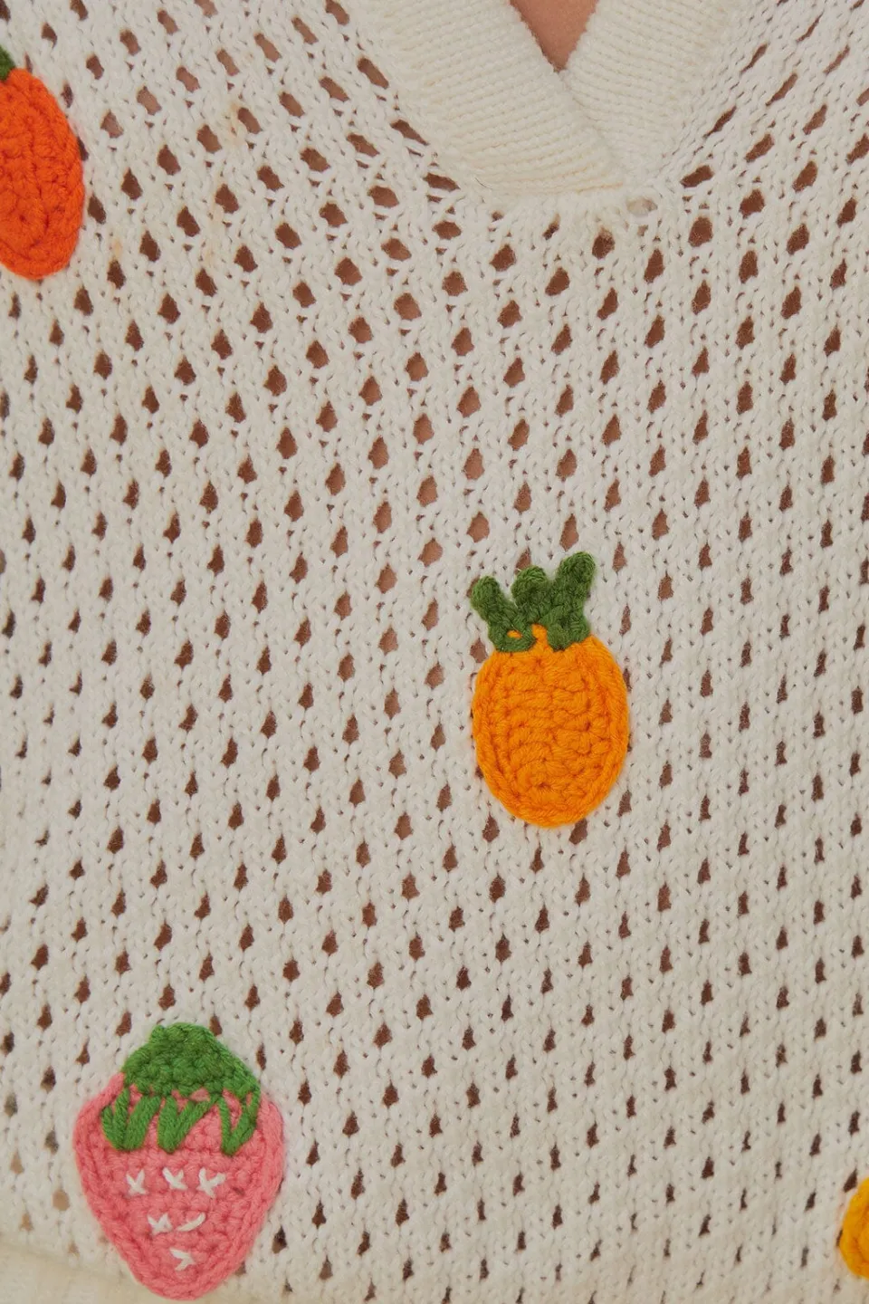 FARM Rio Chemisiers<Chemisier pour enfants aux fruits au crochet