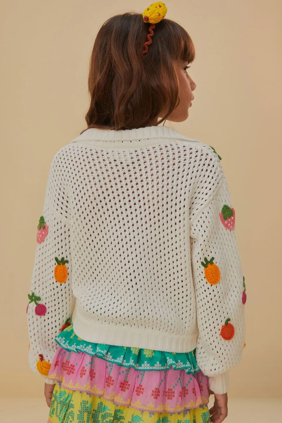 FARM Rio Chemisiers<Chemisier pour enfants aux fruits au crochet