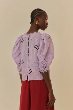 FARM Rio  Chemisiers<Chemisier transparent lilas