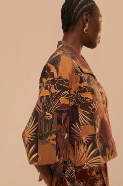 FARM Rio Chemisiers<Chemisier utilitaire Savana Dream Caramel