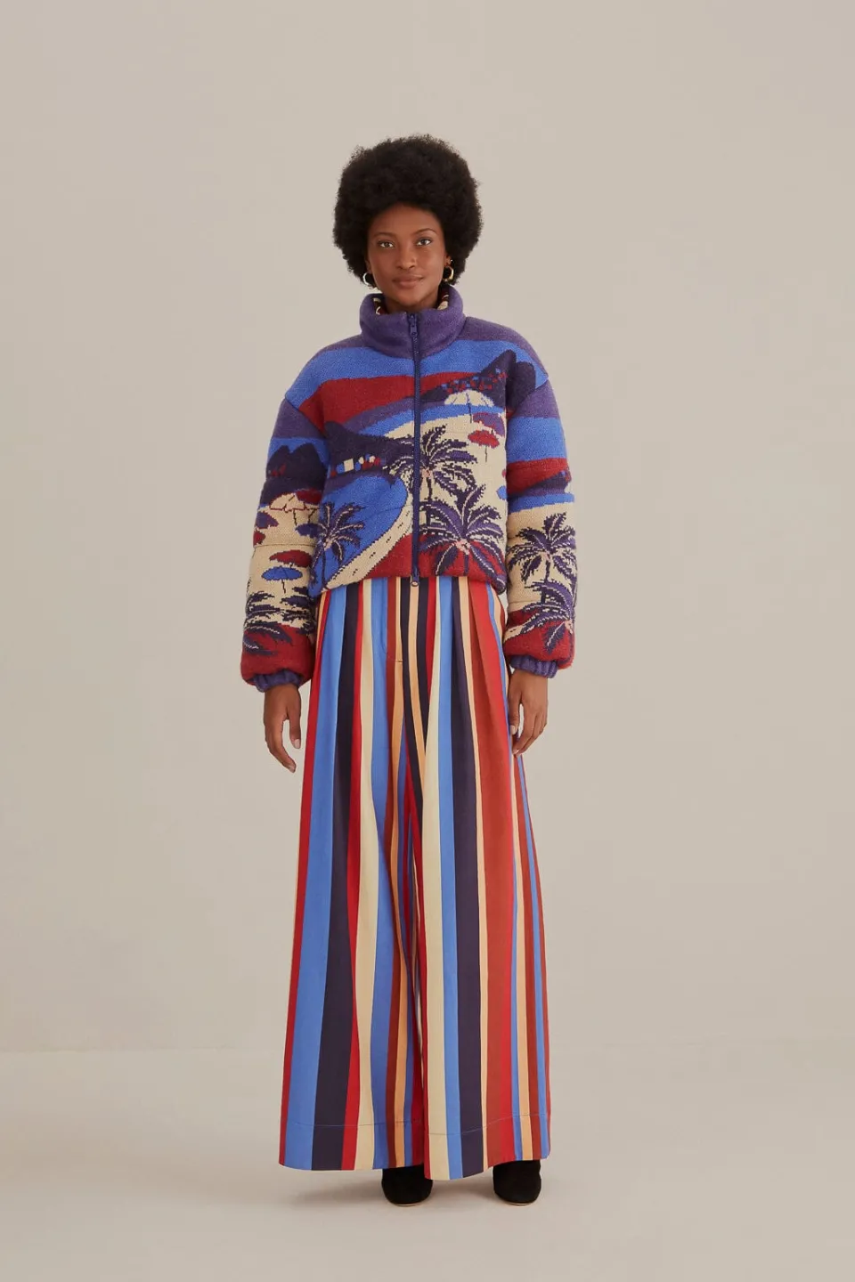 FARM Rio Doudounes<Doudoune Carioca Tricot
