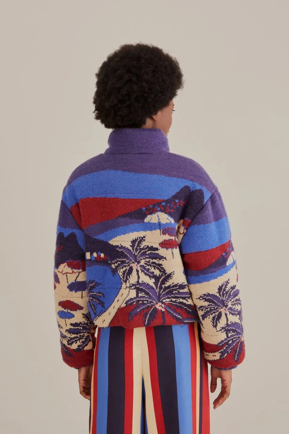FARM Rio Doudounes<Doudoune Carioca Tricot