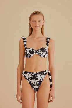 FARM Rio Bikinis|Hauts Courts<Haut de bikini à armatures en noix de coco