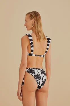 FARM Rio Bikinis|Hauts Courts<Haut de bikini à armatures en noix de coco