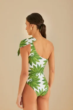 FARM Rio  Maillots De Bain Une Pièce<Maillot de bain une pièce blanc cassé Palm Fan
