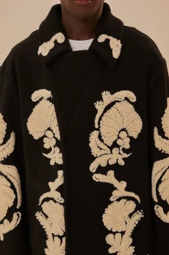 FARM Rio  Manteaux En Peluche|Manteaux<Manteau polaire Helen noir