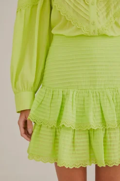 FARM Rio Jupes<Minijupe vert fluo
