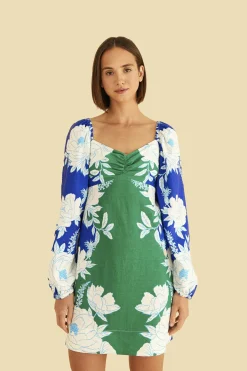 FARM Rio Robes Courtes<Mini-robe de jardin douce