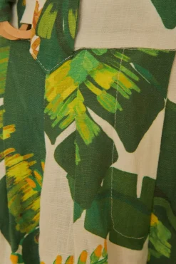 FARM Rio  Pantalon<Pantalon blanc cassé forêt tropicale