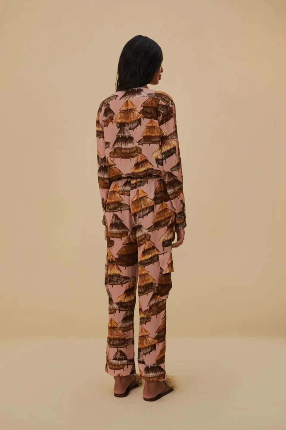 FARM Rio Pantalon<Pantalon cargo beige Shuhu