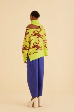 FARM Rio  Pantalon<Pantalon cargo bleu