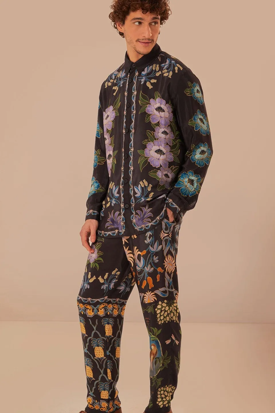 FARM Rio Pantalon<Pantalon de jardin d'hiver noir