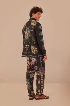 FARM Rio Pantalon<Pantalon de jardin d'hiver noir
