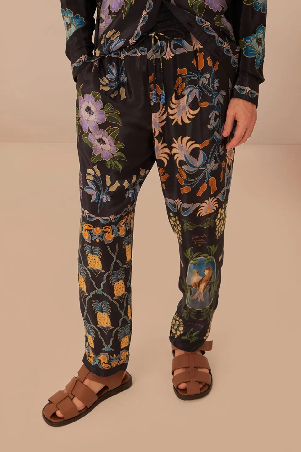 FARM Rio Pantalon<Pantalon de jardin d'hiver noir
