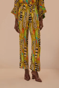 FARM Rio  Pantalon<Pantalon de pyjama à plumes d'Amazonie vertes