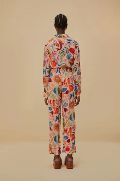 FARM Rio Pantalon<Pantalon de pyjama beige Bright Farm
