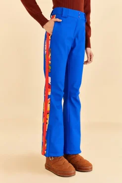 FARM Rio  Pantalon<Pantalon de ski bananes colorées bleues