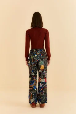FARM Rio  Pantalon<Pantalon de ski Borogodo noir