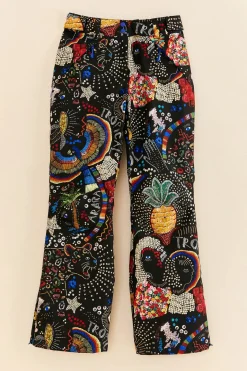 FARM Rio  Pantalon<Pantalon de ski Borogodo noir