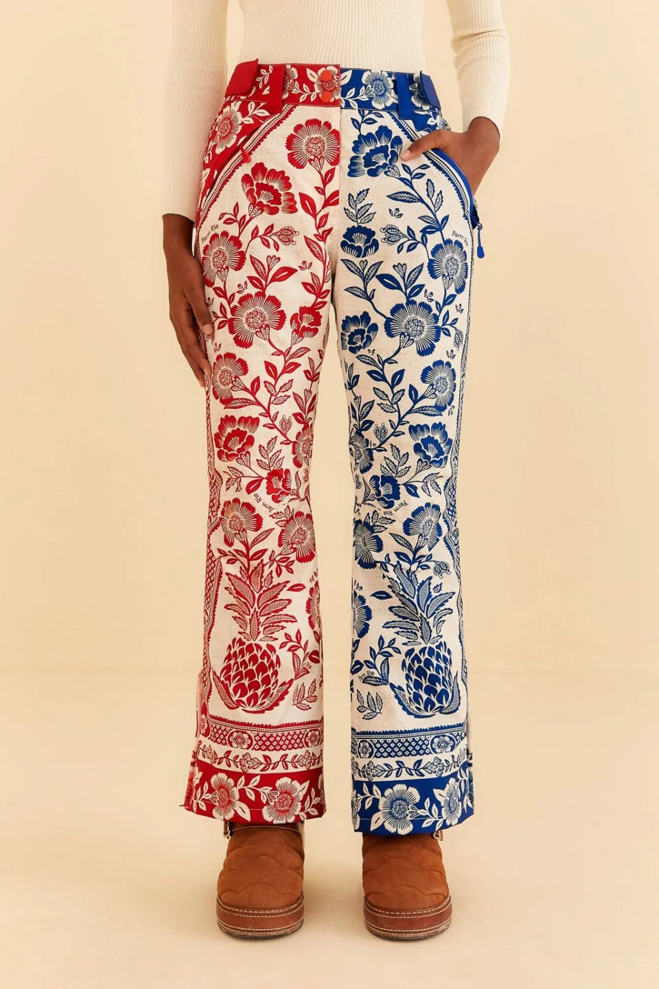 FARM Rio Pantalon<Pantalon de ski Garden Ananas Mixte