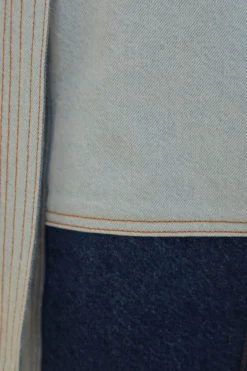 FARM Rio Pantalon<Pantalon en jean à patch noué à la taille