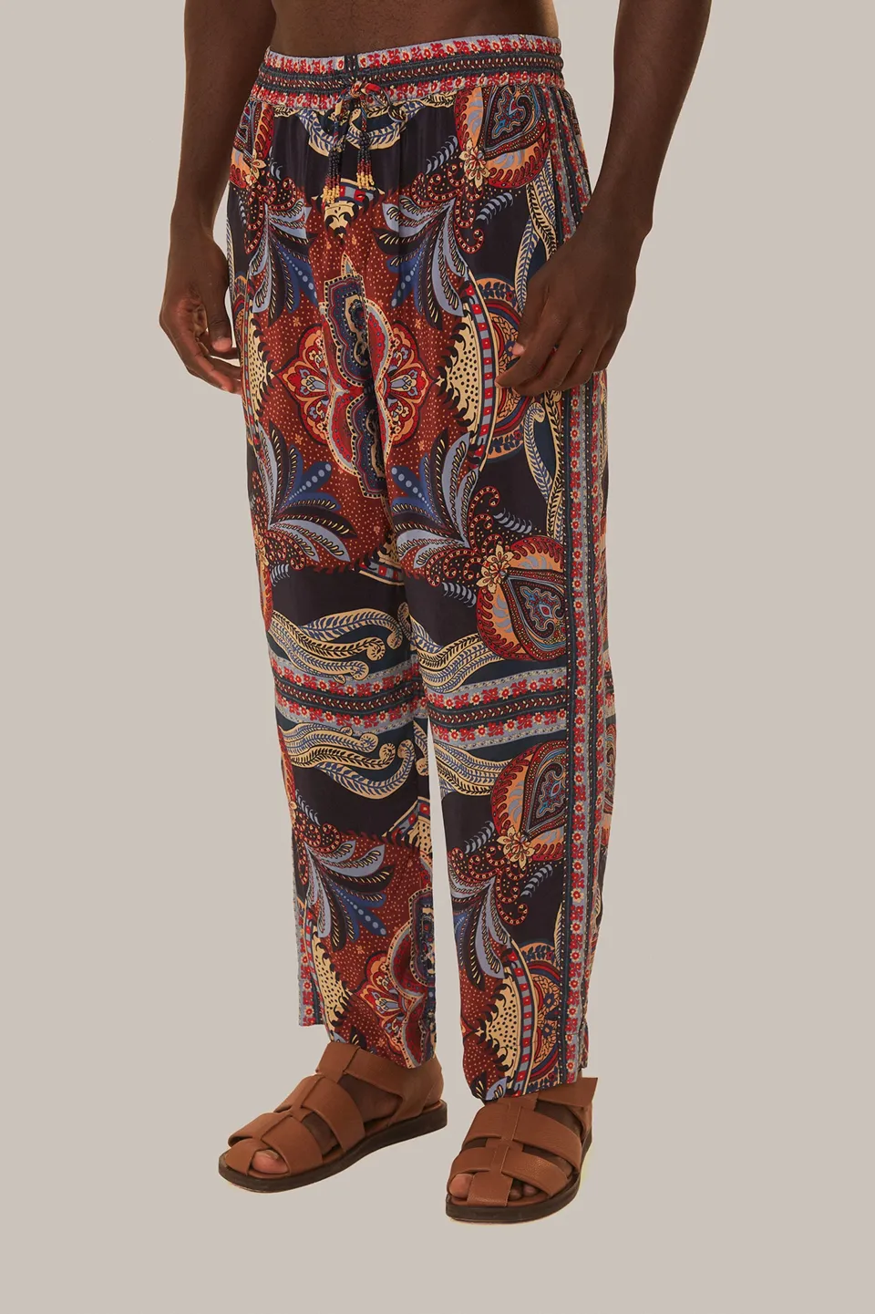 FARM Rio Pantalon<Pantalon foulard énergétique