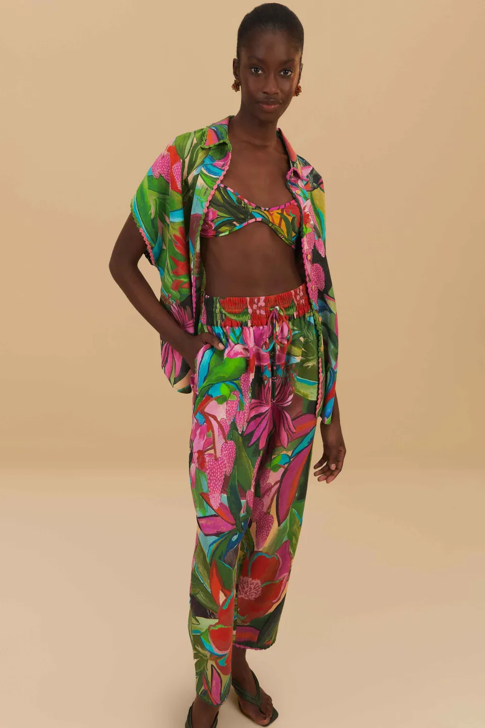 FARM Rio Pantalon<Pantalon Jardin De Rêve