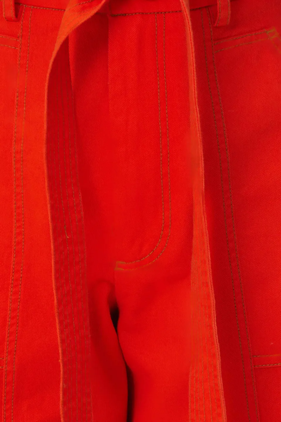 FARM Rio Pantalon<Pantalon large rouge