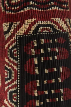 FARM Rio Pantalon<Pantalon plissé avec foulards en serpent noir