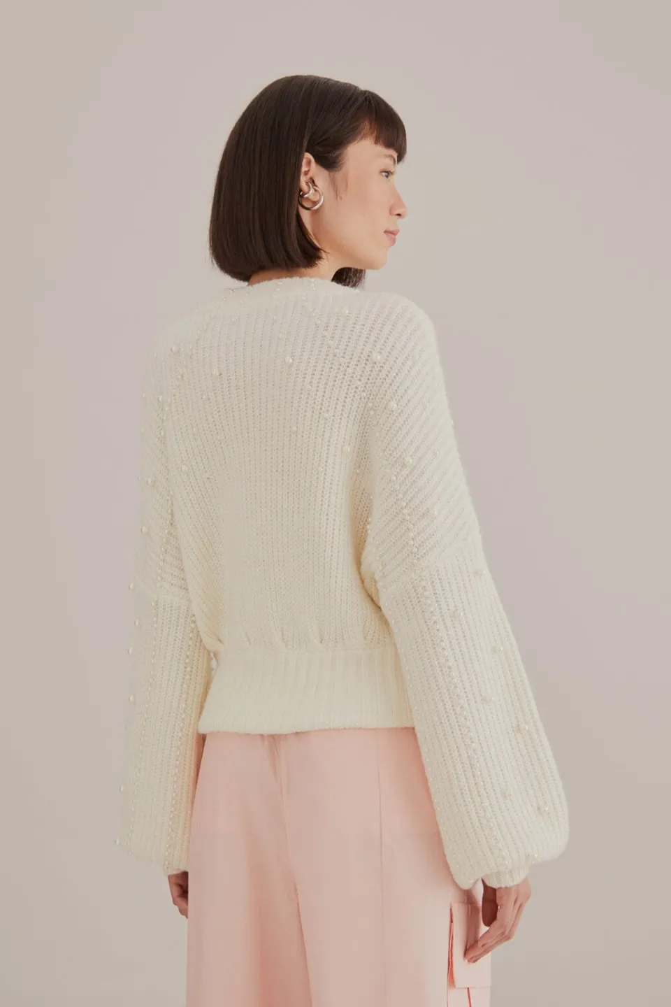 FARM Rio Pulls Et Sweat-shirts<Pull bulle brodé de perles