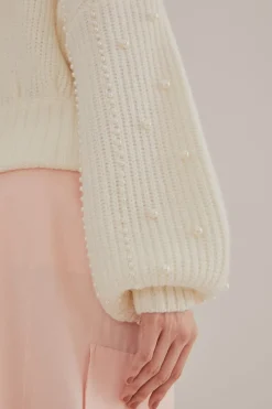 FARM Rio Pulls Et Sweat-shirts<Pull bulle brodé de perles