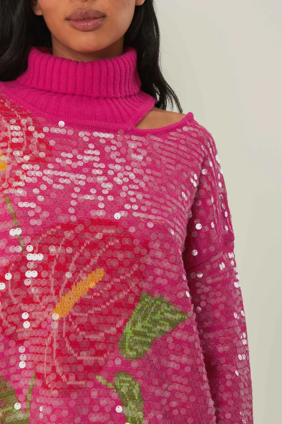 FARM Rio Pulls Et Sweat-shirts<Pull en tricot à fleurs d'anthurium