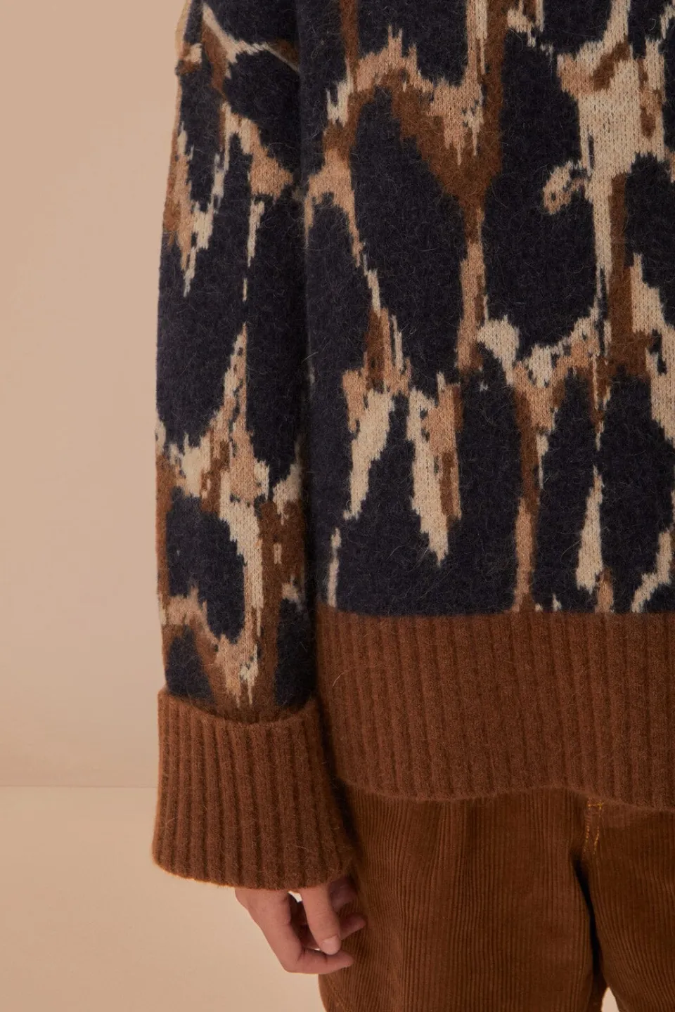 FARM Rio Pulls Et Sweat-shirts<Pull en tricot à imprimé léopard